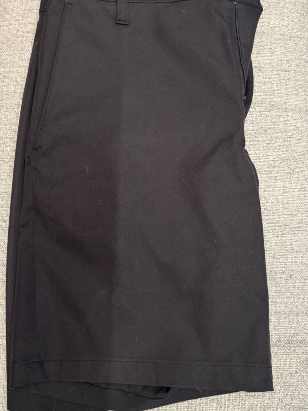 Proof Nomad Shorts 7" Black Meteorite Stretch Travel Chino Huckberry 33